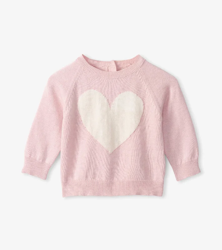 Baby Big Heart Pullover Sweater