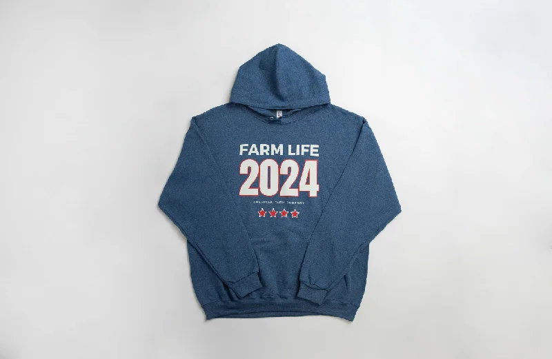 FARM LIFE 2024 Hoodie - Trump ‘24