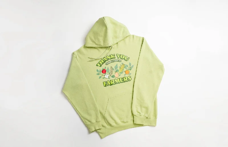 Thank You Farmers Green Hoodie