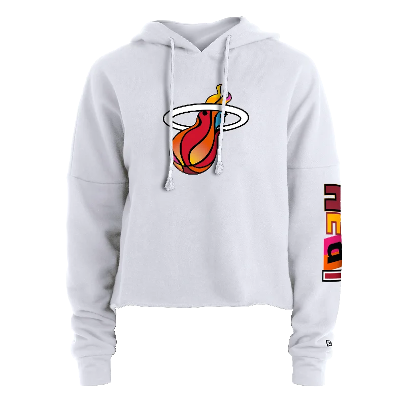 New Era Miami Mashup Vol. 2 Women's Pullover Crop Hoodie