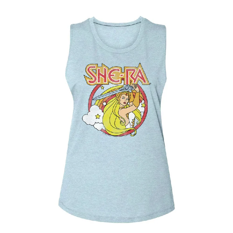 Rainbow Sword Womens Tank